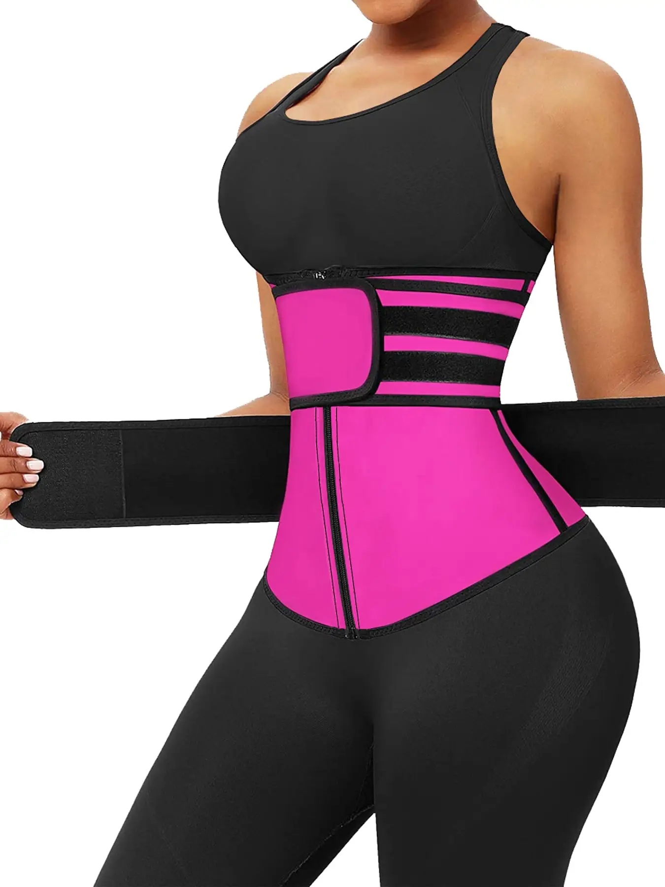 Sweat Waist Trainer Belt Neoprene - Neopren Bel Eğitmen Egzersiz Giyotin Kemer