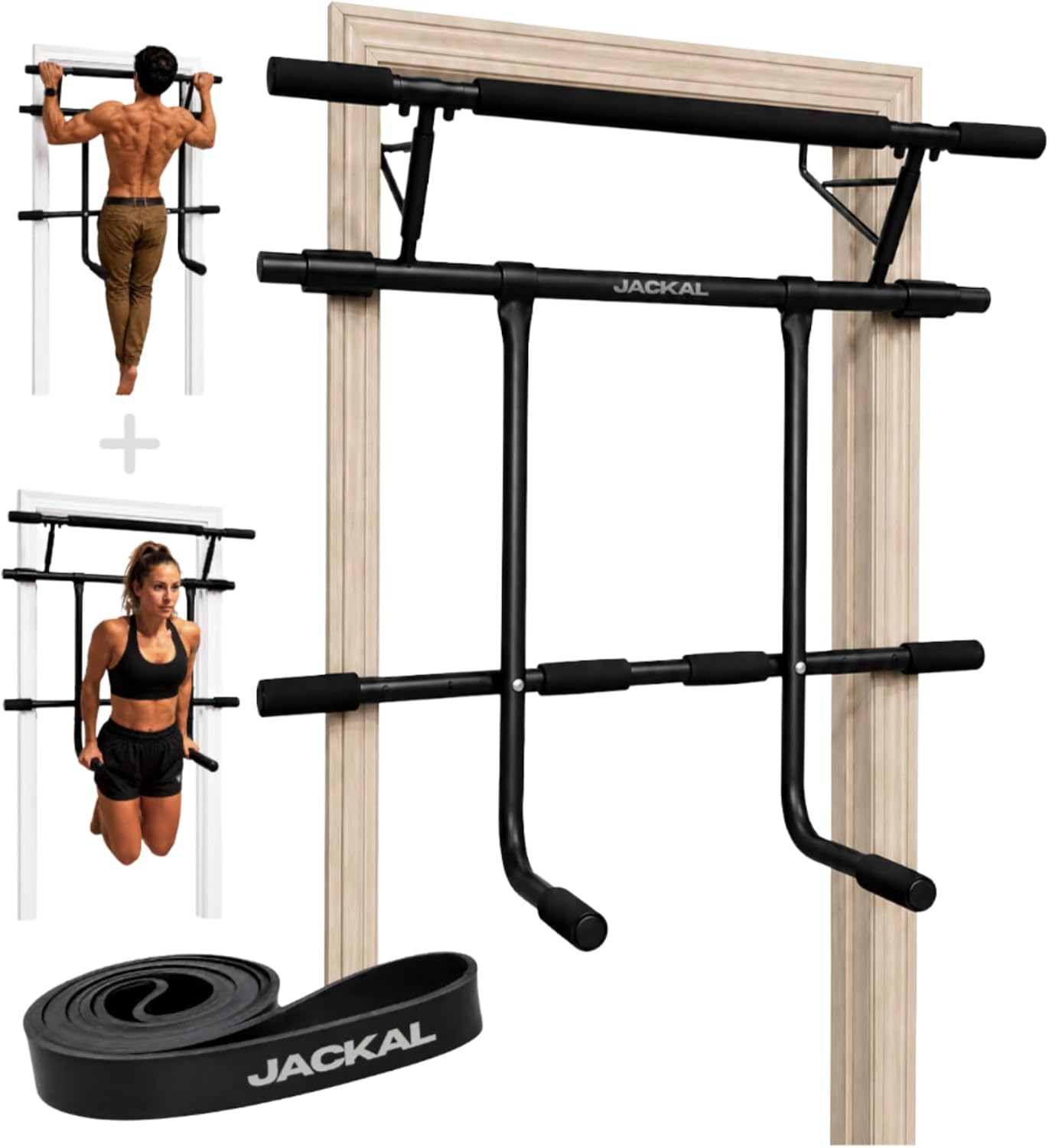 Door Pull Up Bar No Screw - Hepsi Bir Arada Kapı Kenarı Şınav