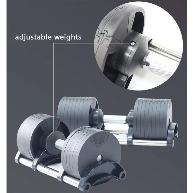 Spor Salonu Fitness Ekipmanı 2 - Adjustable Dumbbell Pair 40Kg incelemesi ve fiyatı