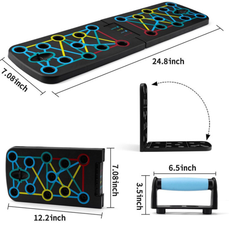 Yatar Pozisyon Tahtası Seti, K - Push Up Board Foldable Multi Function incelemesi ve fiyatı